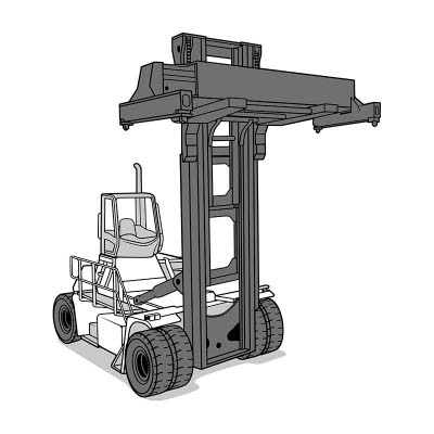 R1 Containerstapler EKAS
